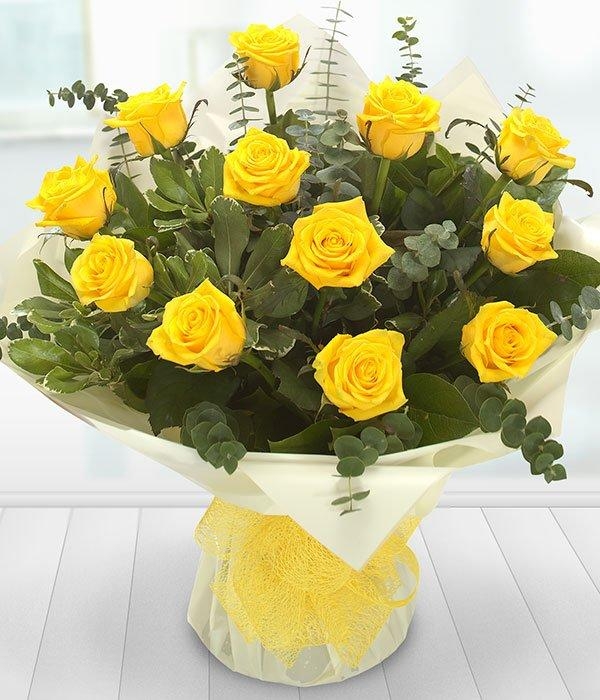 Bouquet of Yellow Roses*