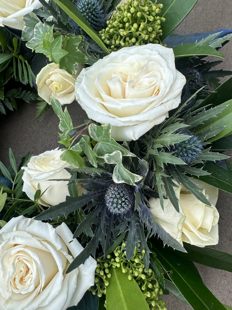 Rose & Thistle Wreath