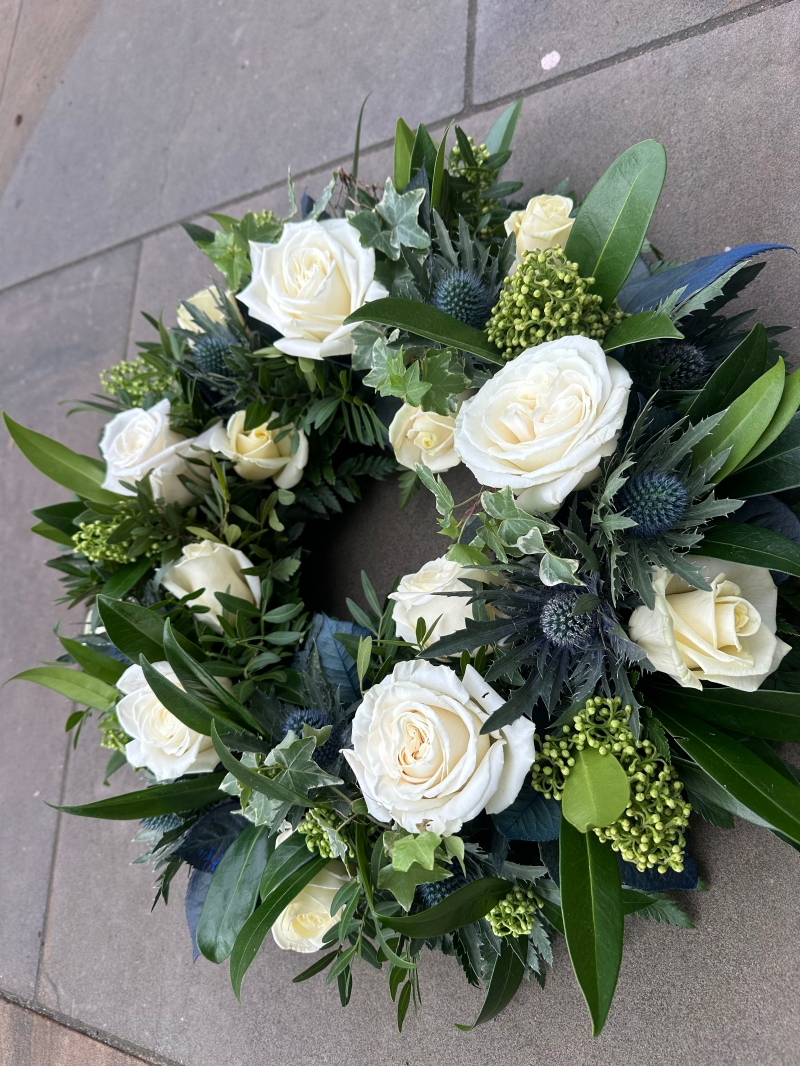 Rose & Thistle Wreath