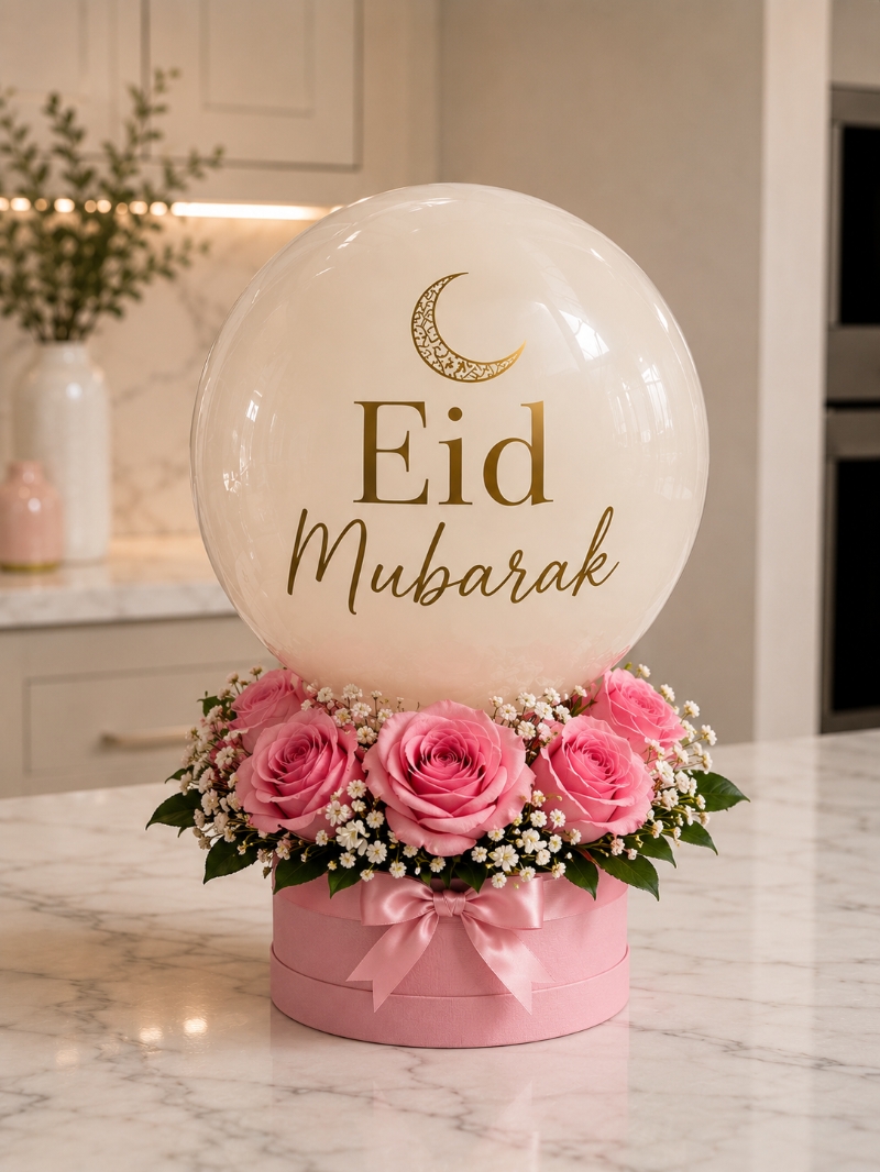 Eid Mubarak Balloon Bouquet