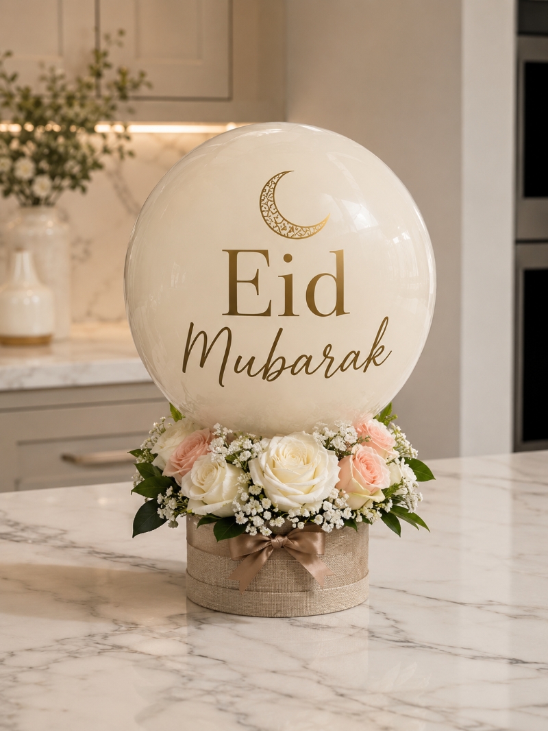 Eid Mubarak Balloon Bouquet