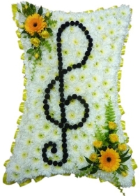 Musiacl Note Pillow