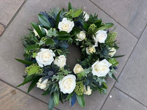 Rose & Thistle Wreath