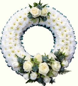 White Based Wreath