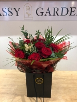 Bouquet of luxury velvet Red Rose