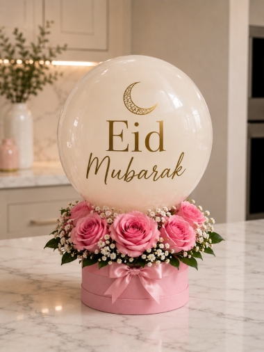Eid Mubarak Balloon Bouquet